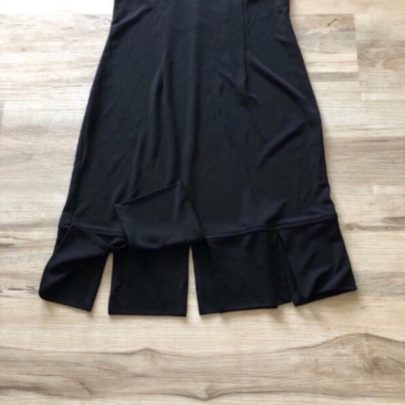 Joseph Ribkoff Elegant Black Sleeveless Dress - Picture 3 of 7